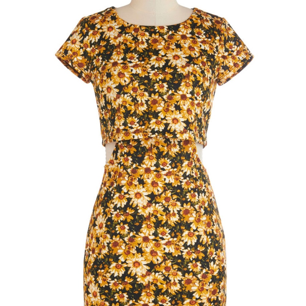 ModCloth Urban Gardens Dress in S